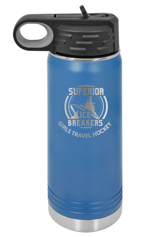 20oz Superior Ice Breakers Water Bottle