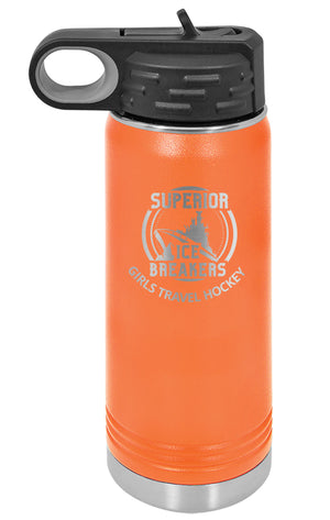 20oz Superior Ice Breakers Water Bottle