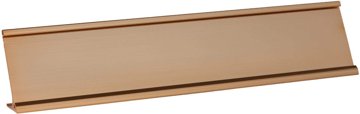 2 x 10 Metal Desk Plate Frame