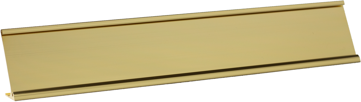 2 x 12 Metal Desk Plate Frame