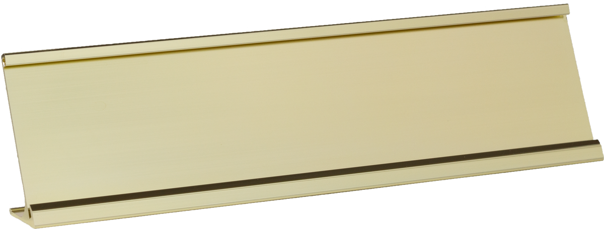 2 x 8 Metal Desk Plate Frame