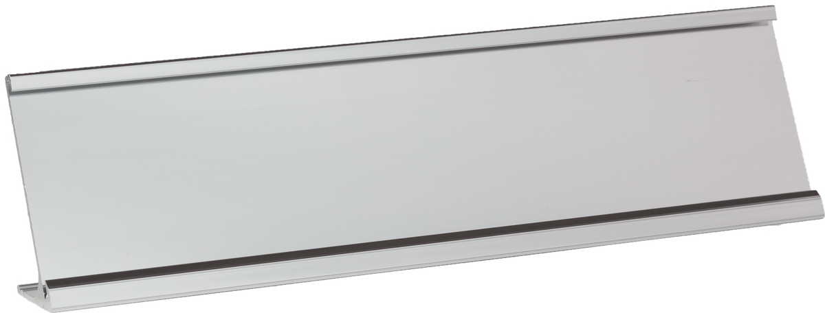 2 x 8 Metal Desk Plate Frame