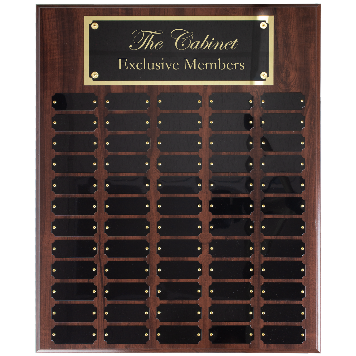 60 Plate Cherry Perpetual Plaque