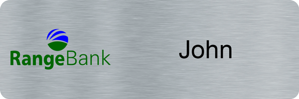Range Bank Name Tag