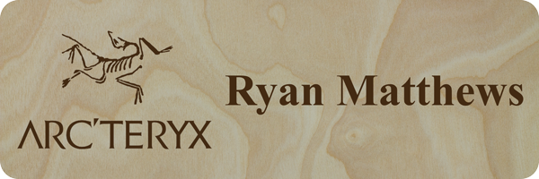 Arc'teryx Name Tag - 1 Line