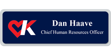 1 x 3 Floating Name Tag Sample - Kunes