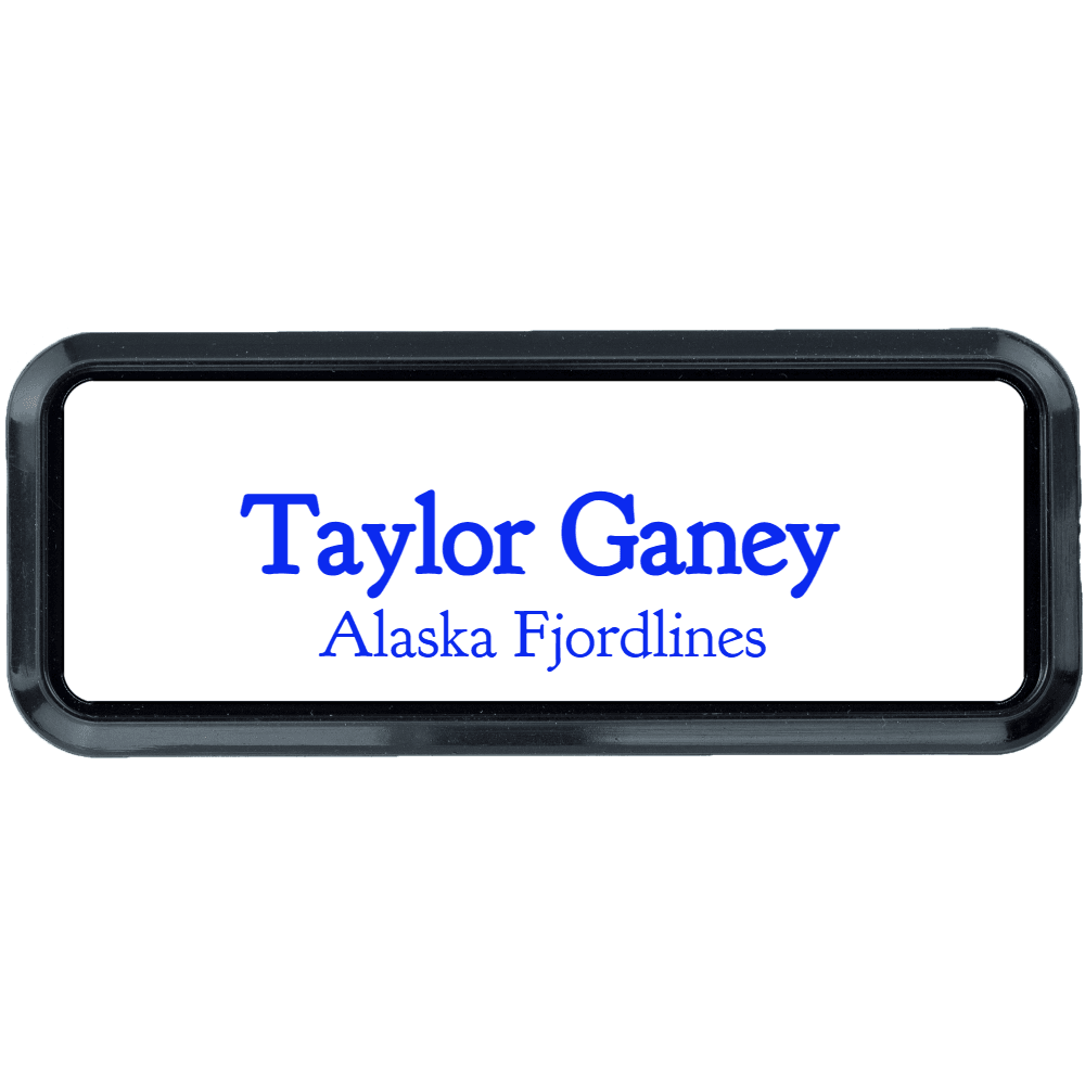 1 x 3 Engraved Name Tag
