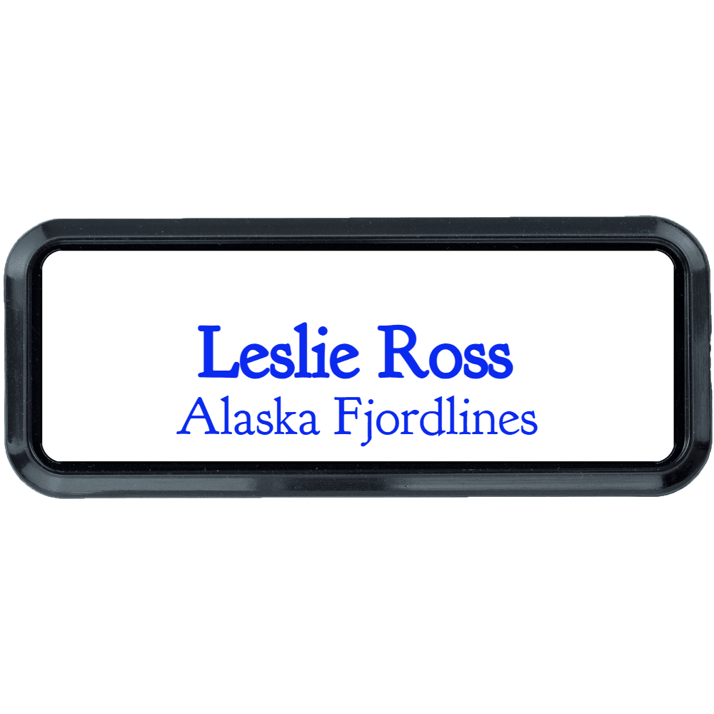 1 x 3 Engraved Name Tag