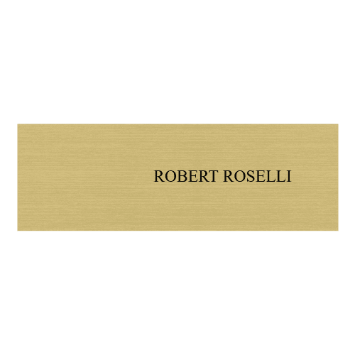 1 x 3 Engraved Name Tag - Customer's Product with price 7.00 ID Gar8v7-hQQbYJh0nON2fBuwd