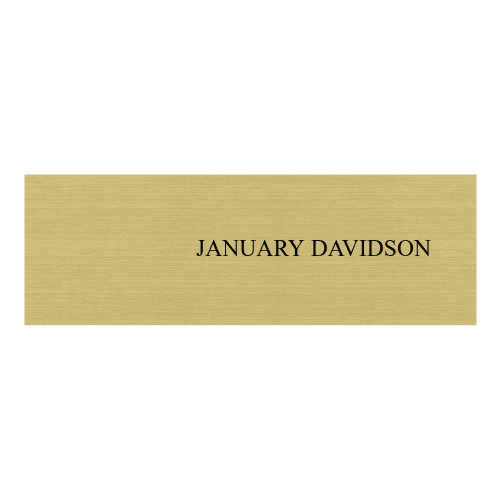 1 x 3 Engraved Name Tag - Customer's Product with price 7.00 ID RAiI27W_hEF3Tb1SM5Q1UITF