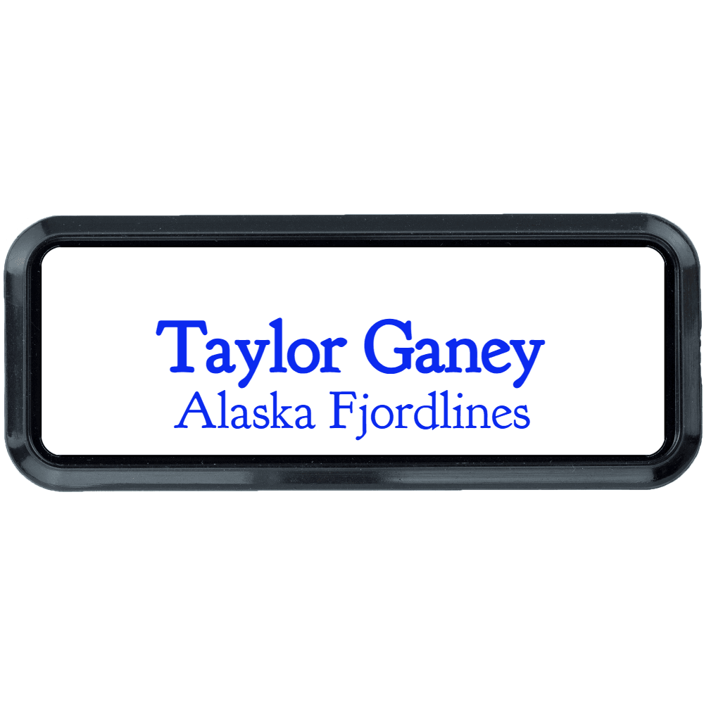 1 x 3 Engraved Name Tag