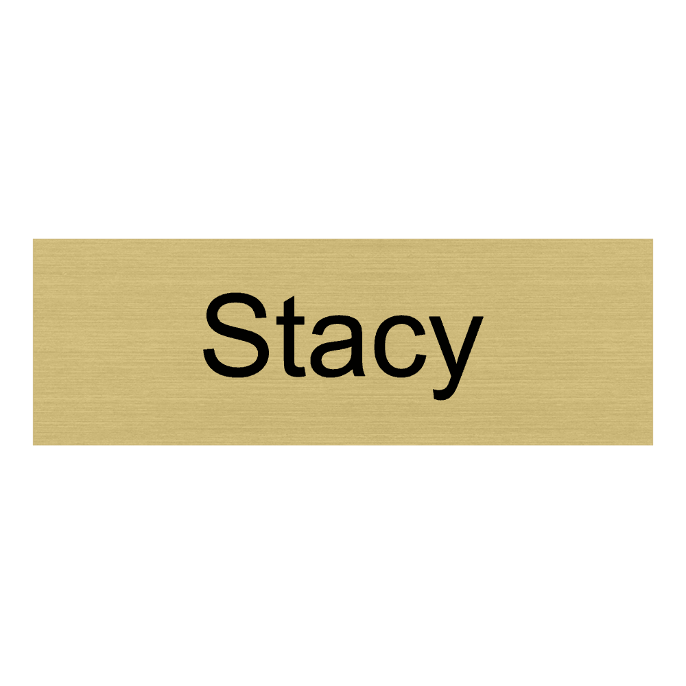 1 x 3 Engraved Name Tag