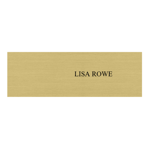1 x 3 Engraved Name Tag - Customer's Product with price 7.00 ID LoanmEvmz_3sdBn6FpE033bo