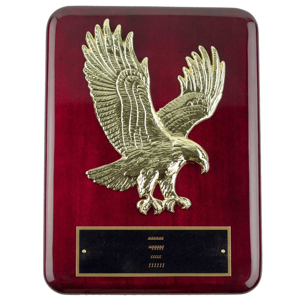 9"x12" Soaring Eagle Plaque - Customer's Product with price 89.00 ID 0aCogmnPqXhIK7_W-IgLBuNF
