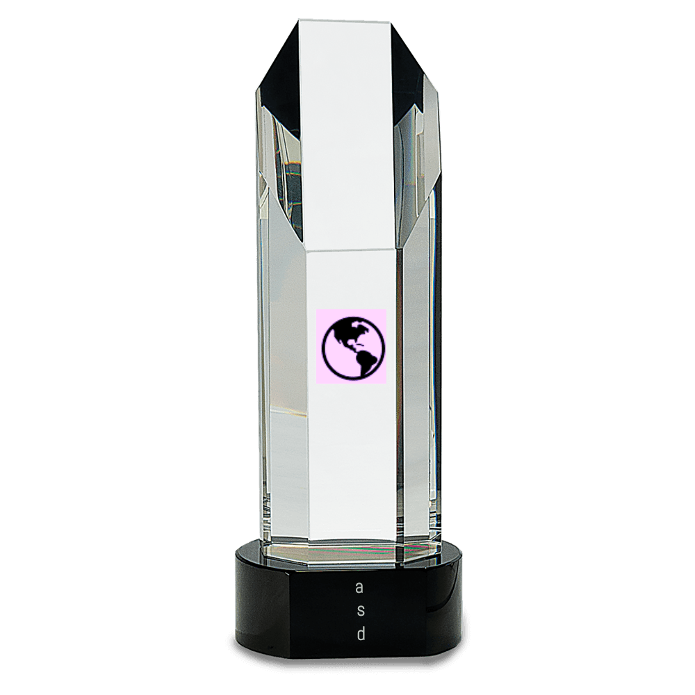 Crystal Octagon Tower Award - Customer's Product with price 179.00 ID OFk1gf_KEip9N99chMNwIKy1