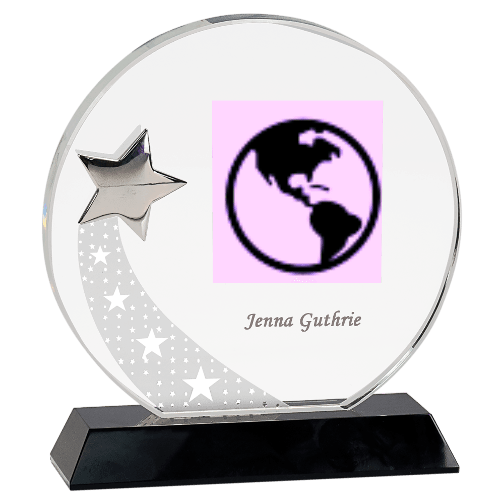 Crystal Silver Star Award - Customer's Product with price 139.00 ID Xwb7p7ExaAXA6-u_zEuVQm4Y