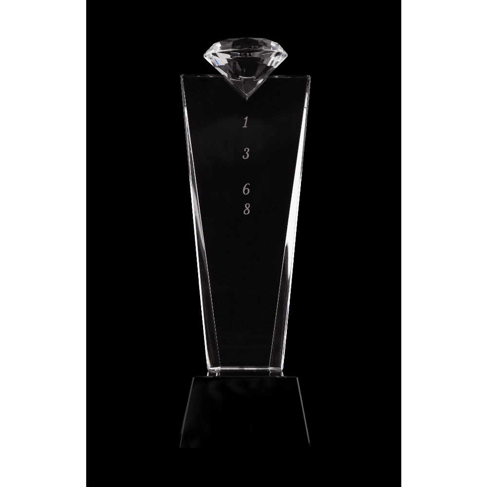 Crystal Diamond Award Pedestal - Customer's Product with price 149.00 ID ZSqR0t2NgR27MClzibiJssEu
