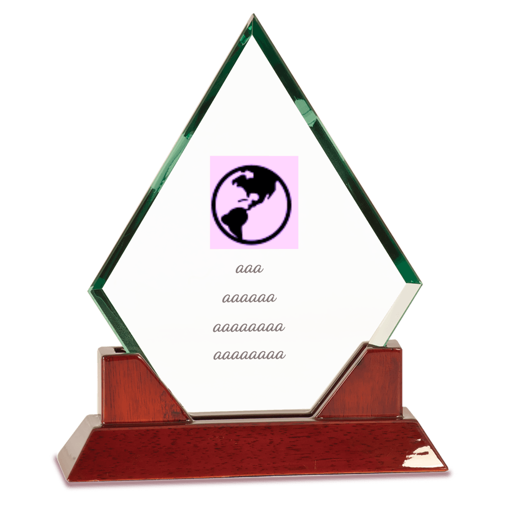 Diamond Prestige Glass Award - Customer's Product with price 109.00 ID OlxfHJZ-1d8csXfTvKDdyXKB