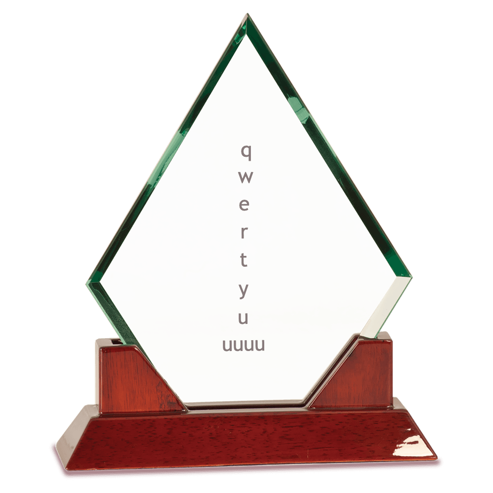 Diamond Prestige Glass Award - Customer's Product with price 109.00 ID NI8-a59dSLHMi00-qjT0RdSZ