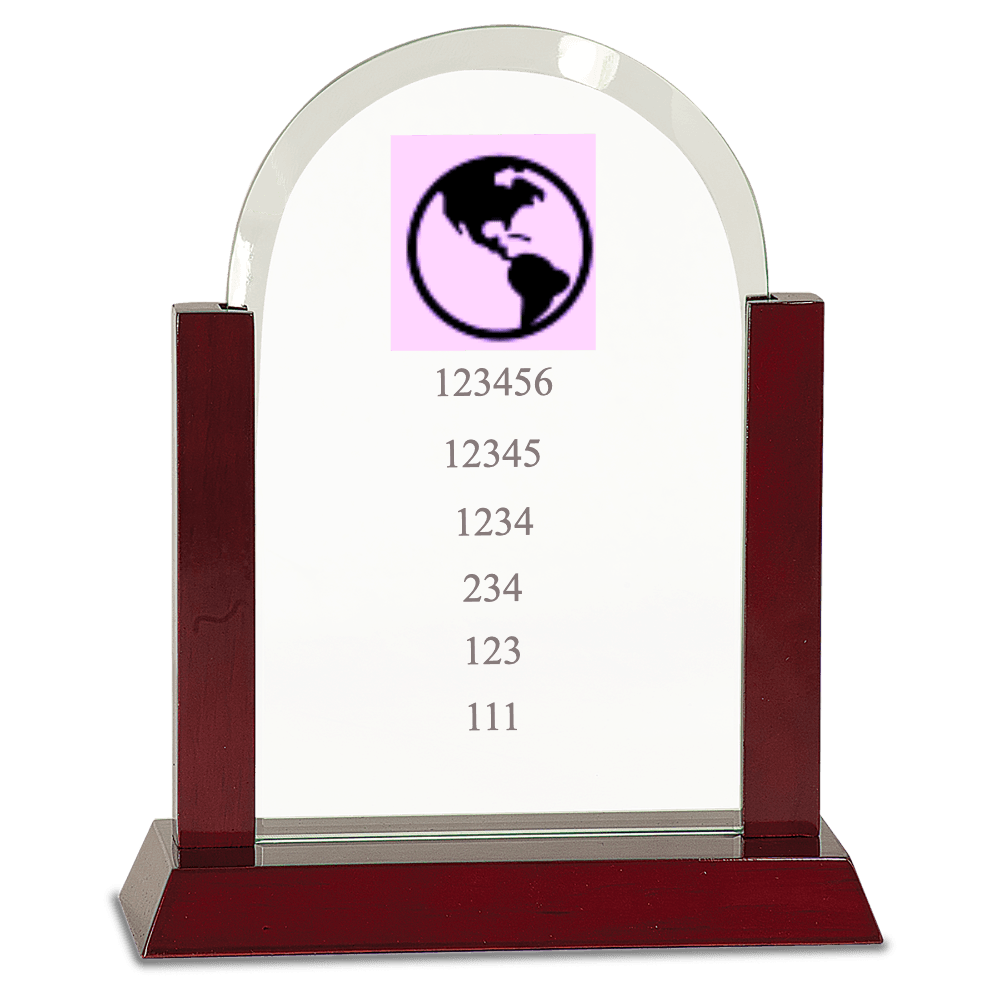 Glass Dome Award - Customer's Product with price 109.00 ID ejyVwG4_H32xhzxZ2UvBy2SB
