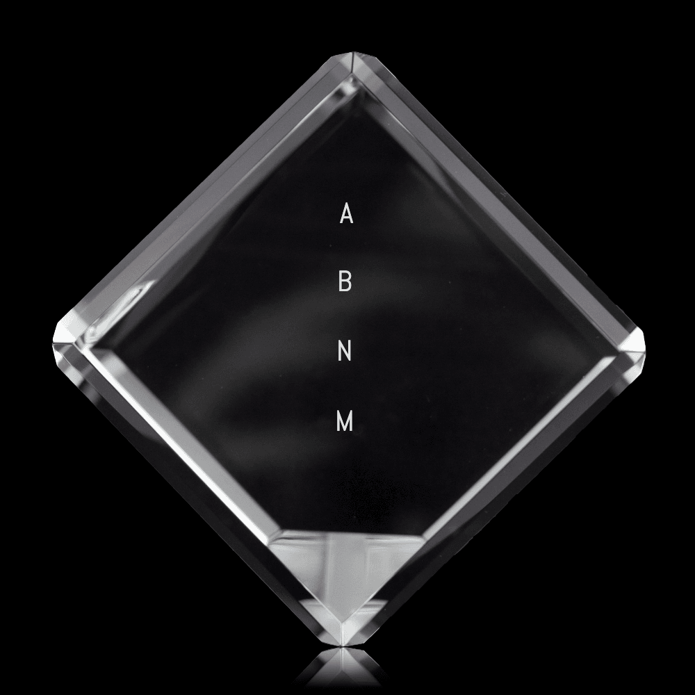 Crystal Cube - 3" - Customer's Product with price 59.00 ID 6qcNfEwXqSu9_jgyXLd4khC2