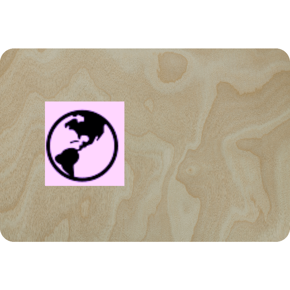 2 x 3 Blank Wood Name Tag - Customer's Product with price 9.00 ID ih_T5QAbn7ZL0NCCHbZcbxlw