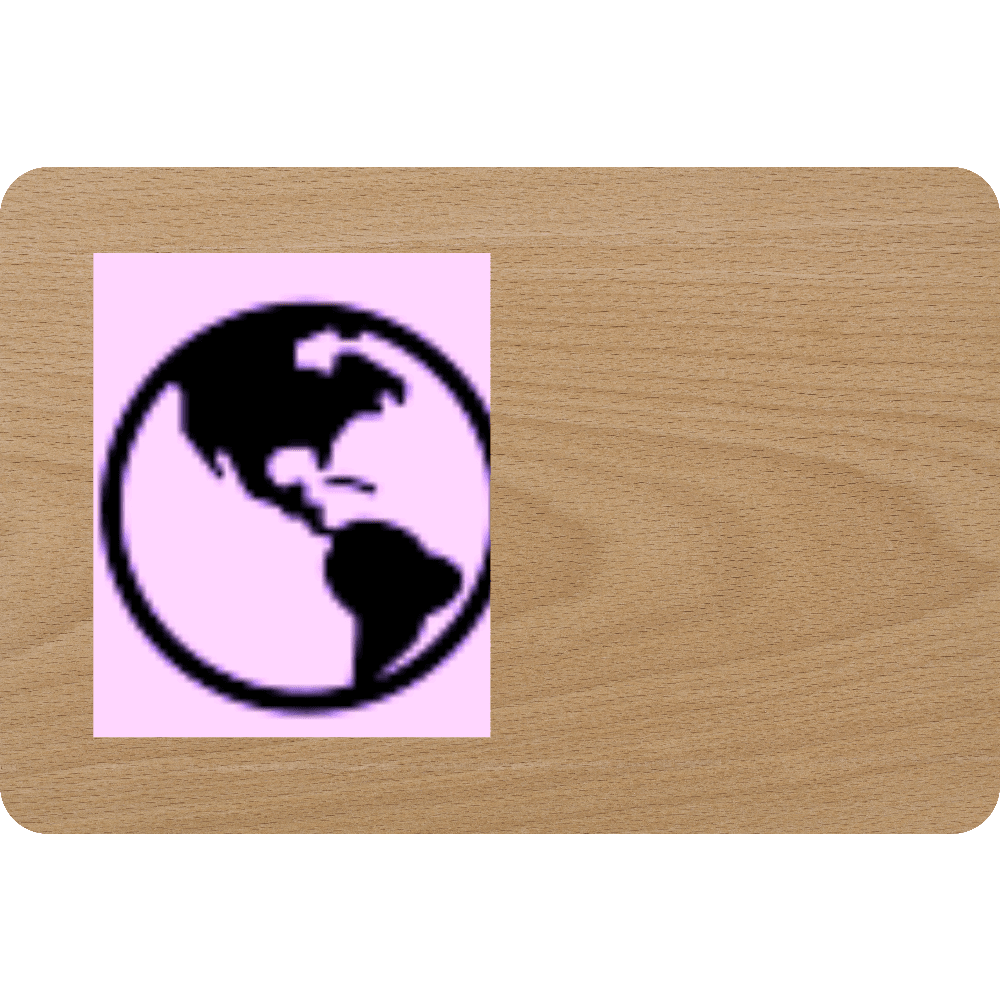 2 x 3 Blank Wood Name Tag - Customer's Product with price 8.50 ID 6W6UX8o-HtvMvr6Bfx2kh22a
