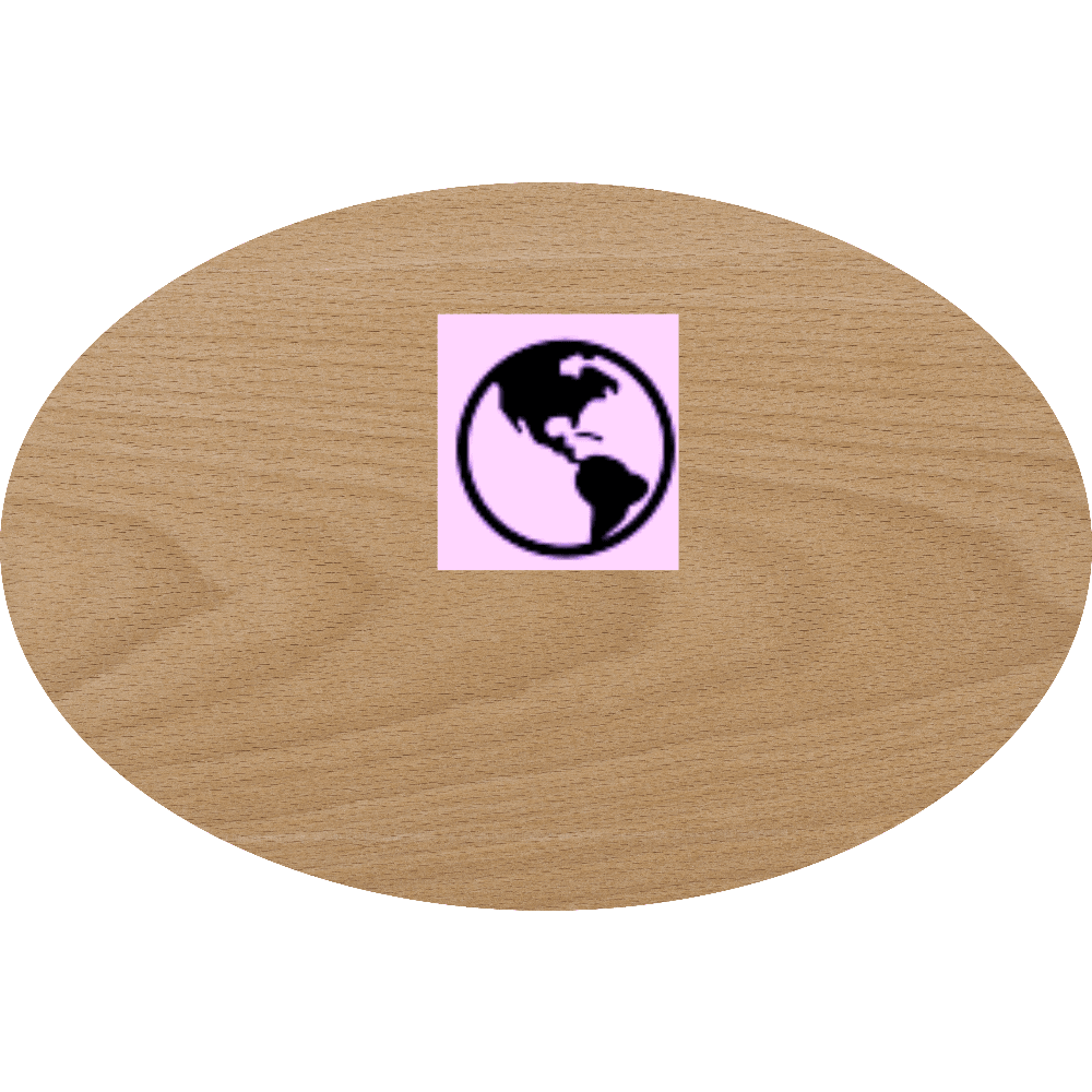 Oval Blank Wood Name Tag - Customer's Product with price 5.50 ID fP7DIehi8hgduuULeQpPvYkn