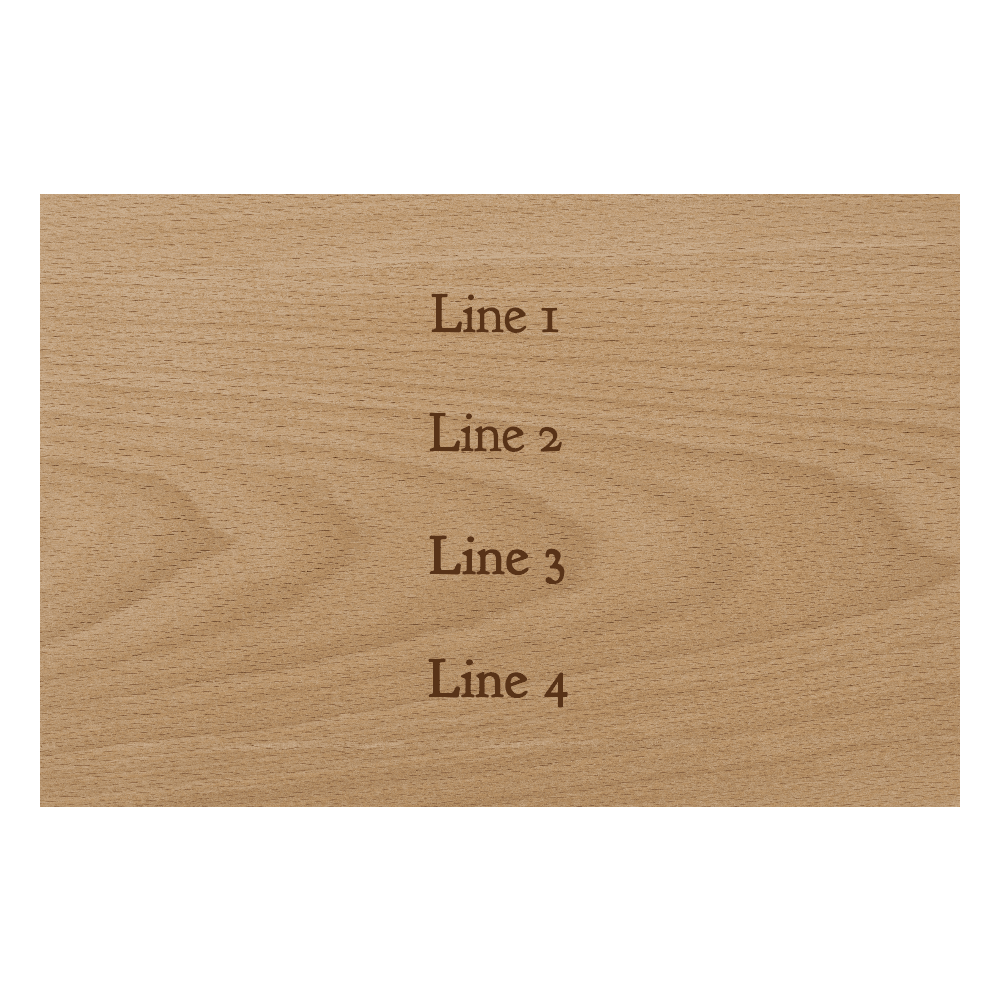 2 x 3 Engraved Wood Name Tag - Customer's Product with price 7.50 ID BznuB4qyqkCyPjBsQzn6A7HM