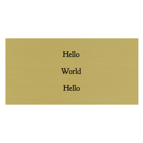1½ x 3 Engraved Name Tag - Customer's Product with price 6.50 ID vhx6m9e8r-8Sw_M220X8SJE_