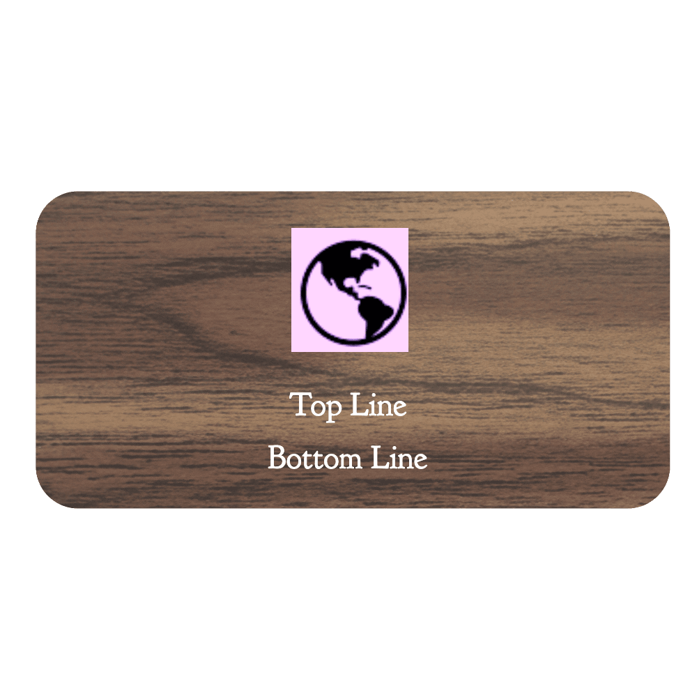 1½ x 3 Engraved Name Tag - Customer's Product with price 8.50 ID Gewv8mIwOj9M3J1n-feeqgaN
