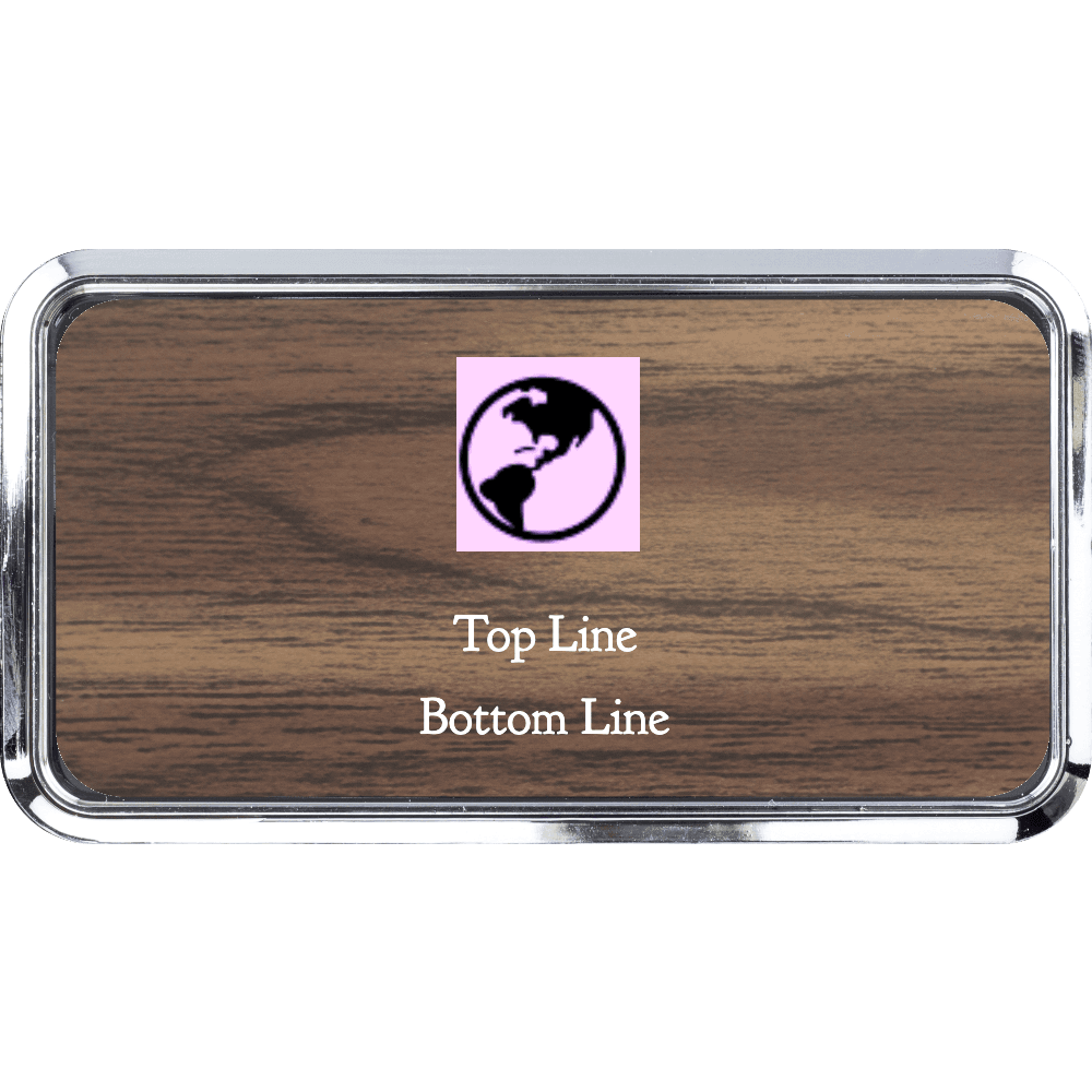 1½ x 3 Engraved Name Tag - Customer's Product with price 11.50 ID QzLMS30H0kH2L6zcfmZVNvk7