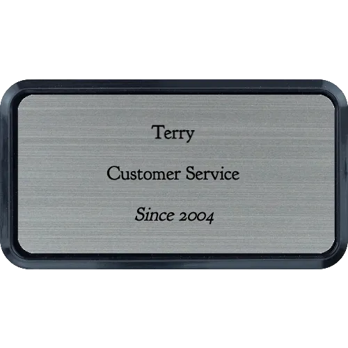 1½ x 3 Engraved Name Tag - Customer's Product with price 11.00 ID Vqp82GNidknH378bvFKL_5_M