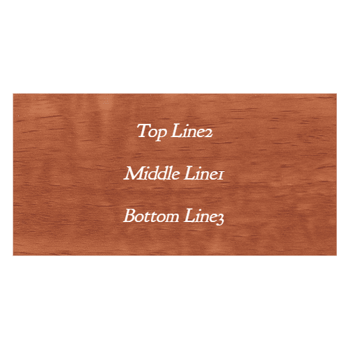 1½ x 3 Engraved Name Tag - Customer's Product with price 7.50 ID QAq7hcETYCBRxEKd-StJNFi2