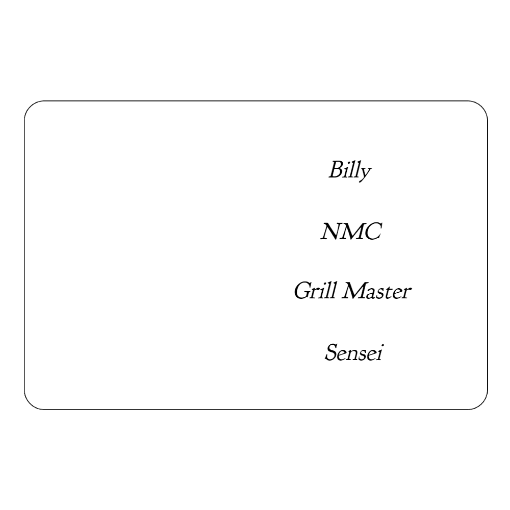 2 x 3 Engraved Name Tag - Customer's Product with price 8.50 ID 33QXaWBOrZEcrRdsNPKHUrFA