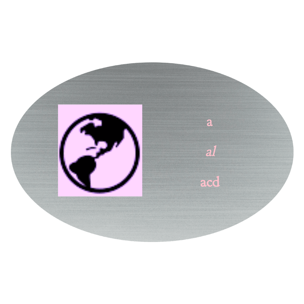 Oval Color Printed Name Tag - Customer's Product with price 9.50 ID _lsoTraOwBv45Q1WFbcj-MBC