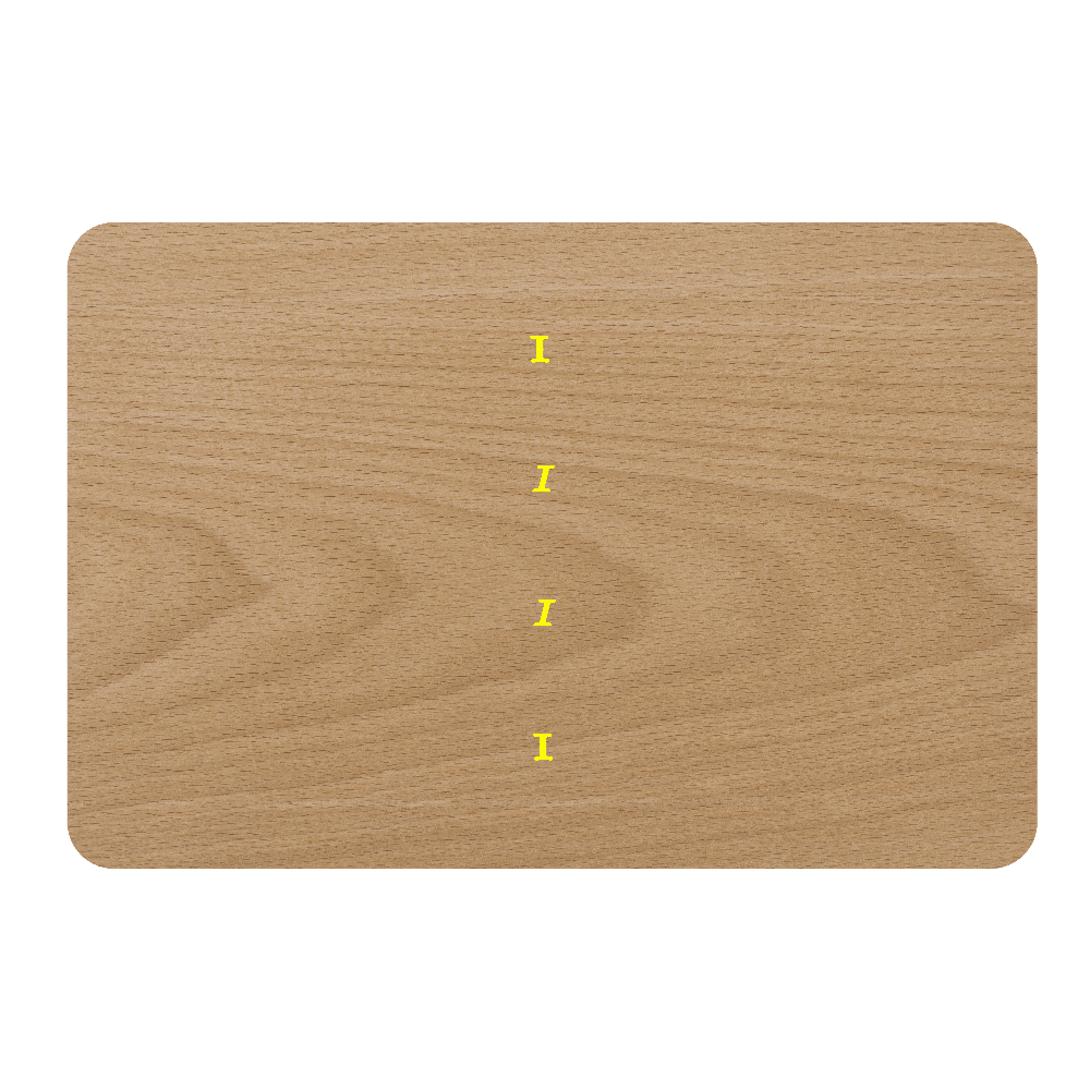 2 x 3 Color Printed Wood Name Tag - Customer's Product with price 9.00 ID 15pWgSK0ncEMzYC5oTjQWC2E