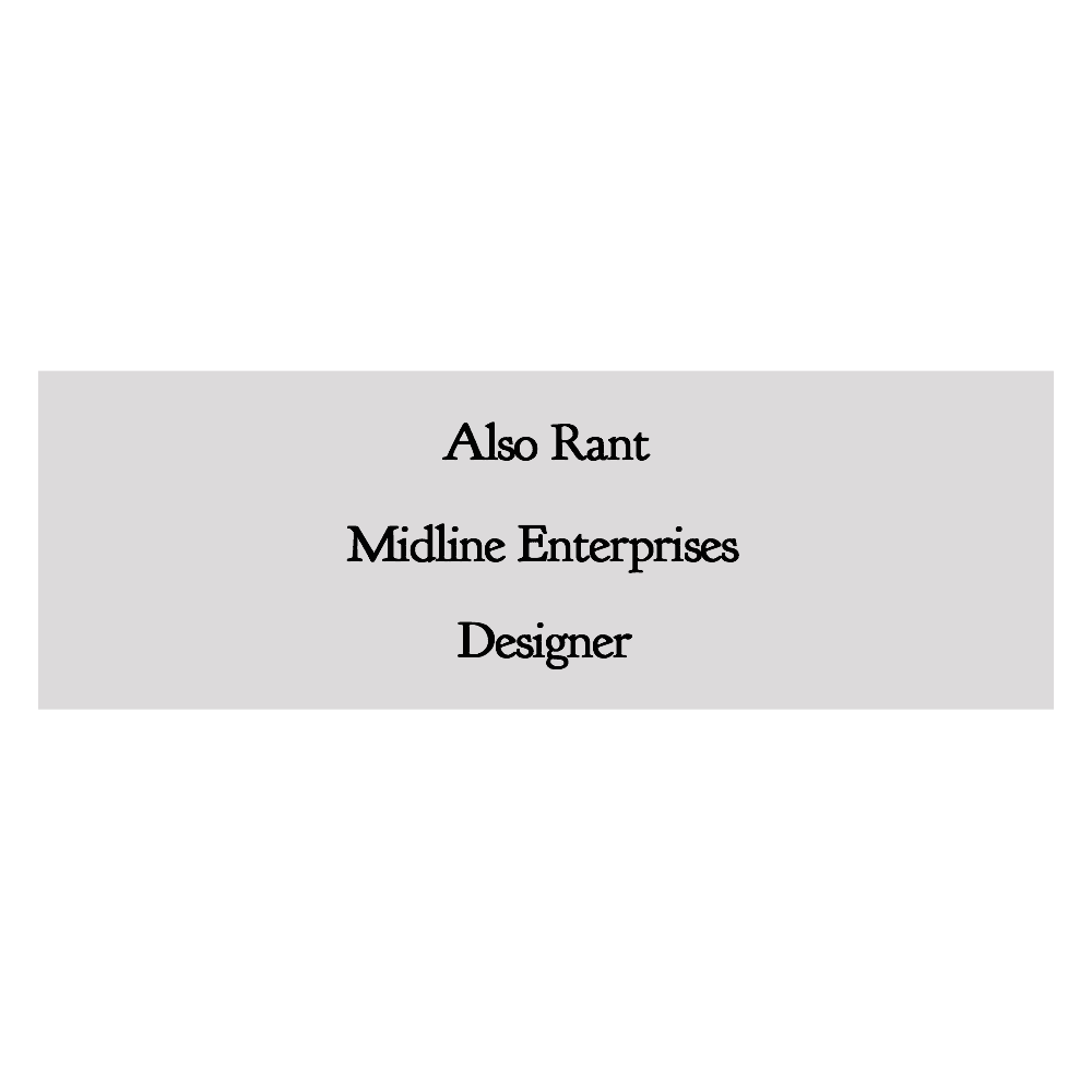 1 x 3 Frost Name Tag - Customer's Product with price 8.00 ID TdcXGWvyNKTfgKFYi3in1DOJ