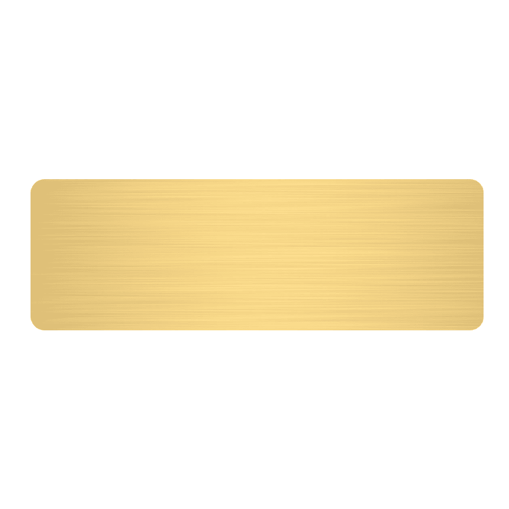 1 x 3 Blank Metal Name Tag - Customer's Product with price 3.50 ID yqVg5kY6pFX1palEWlnHLoSd