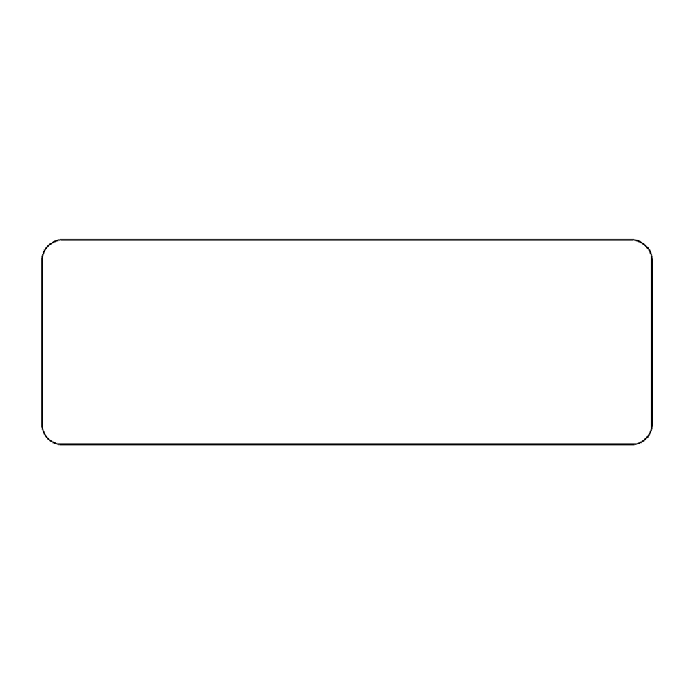 1 x 3 Blank Metal Name Tag - Customer's Product with price 3.25 ID 0uWR6UbpkBj_hE6p436ygMWX