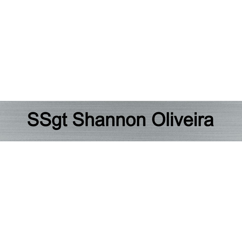 1 x 6 Engraved Wall Name Plate - Customer's Product with price 6.50 ID iEf6fQBc6jdz2x9D3vkx7oSi