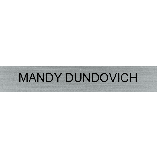 1 x 6 Engraved Wall Name Plate - Customer's Product with price 6.50 ID iD4PY58LxZ8yGIJ4WKmkWaOT