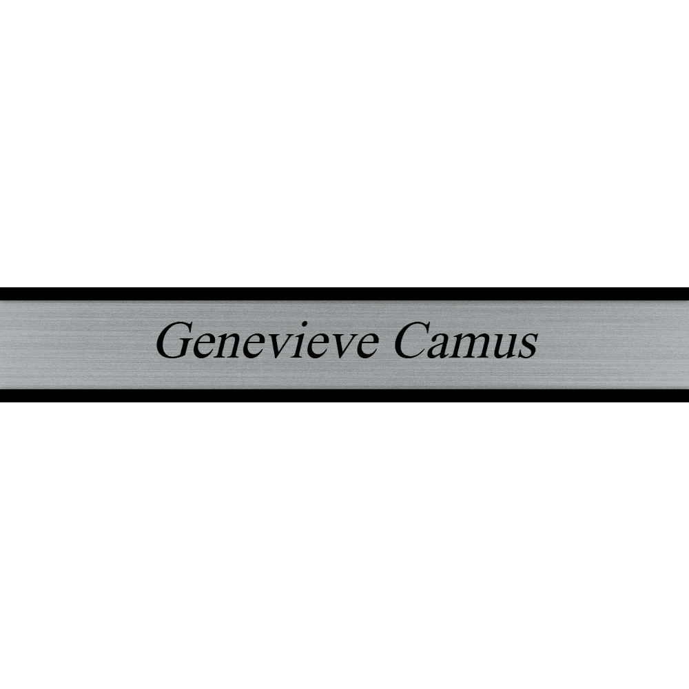 1 x 6 Engraved Wall Name Plate - Customer's Product with price 15.50 ID TMOXSROja1bZvECGwGM8ZQcd