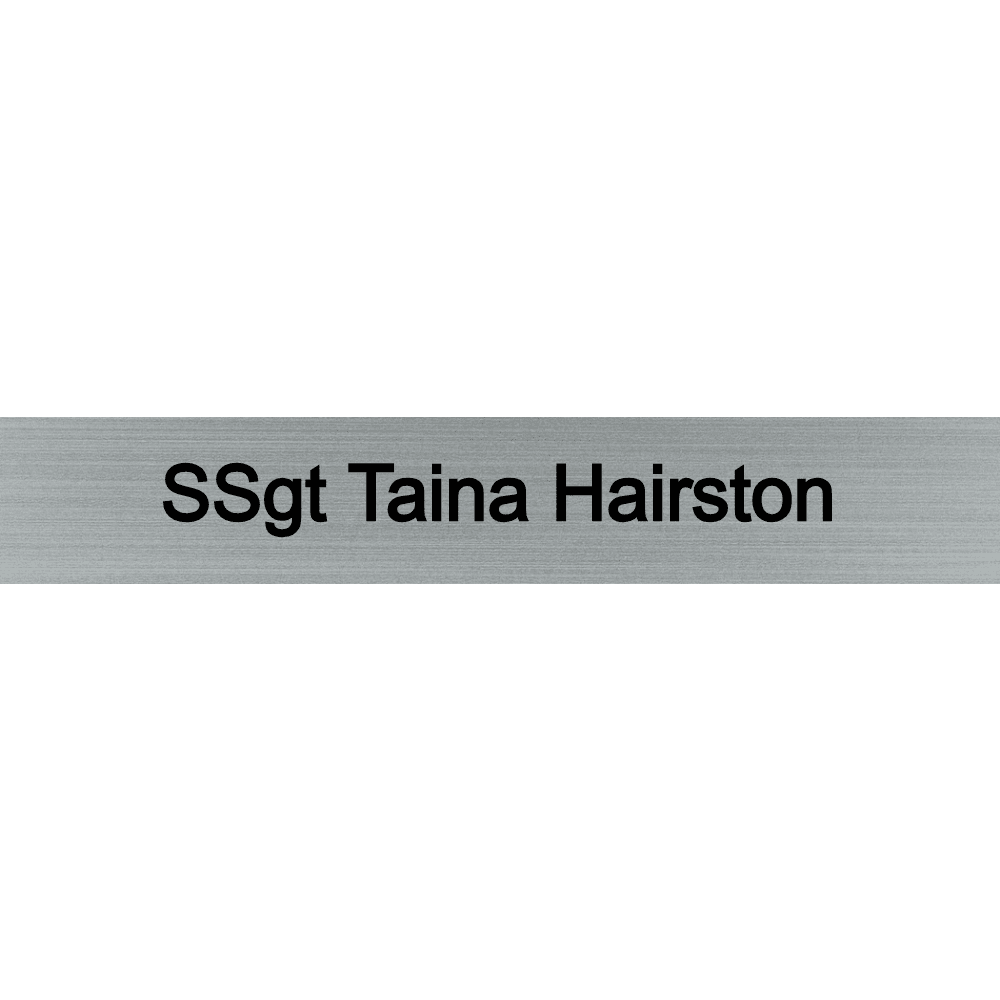 1 x 6 Engraved Wall Name Plate - Customer's Product with price 6.50 ID FXTZSFh2DOh9_AdbD8TLR7Gt