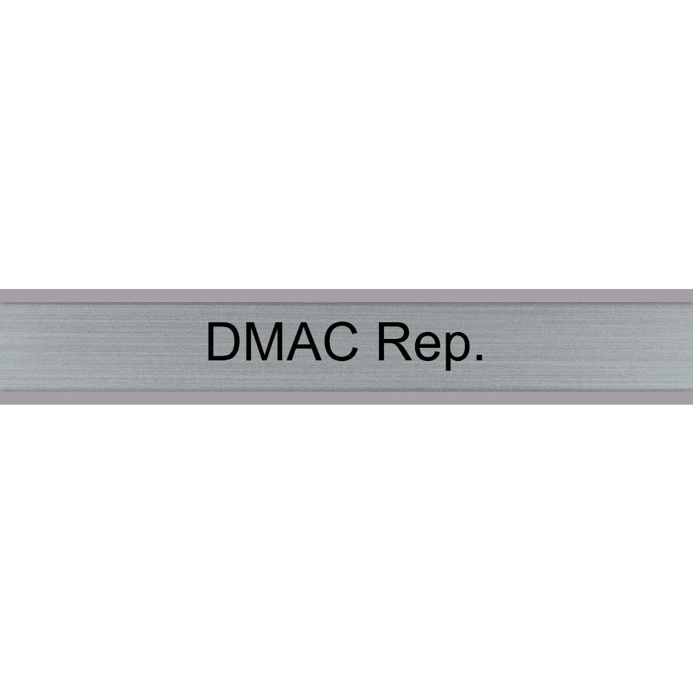 1 x 6 Engraved Wall Name Plate - Customer's Product with price 14.50 ID 2-FPYkqtZkrD7MQMmA4QPoBb