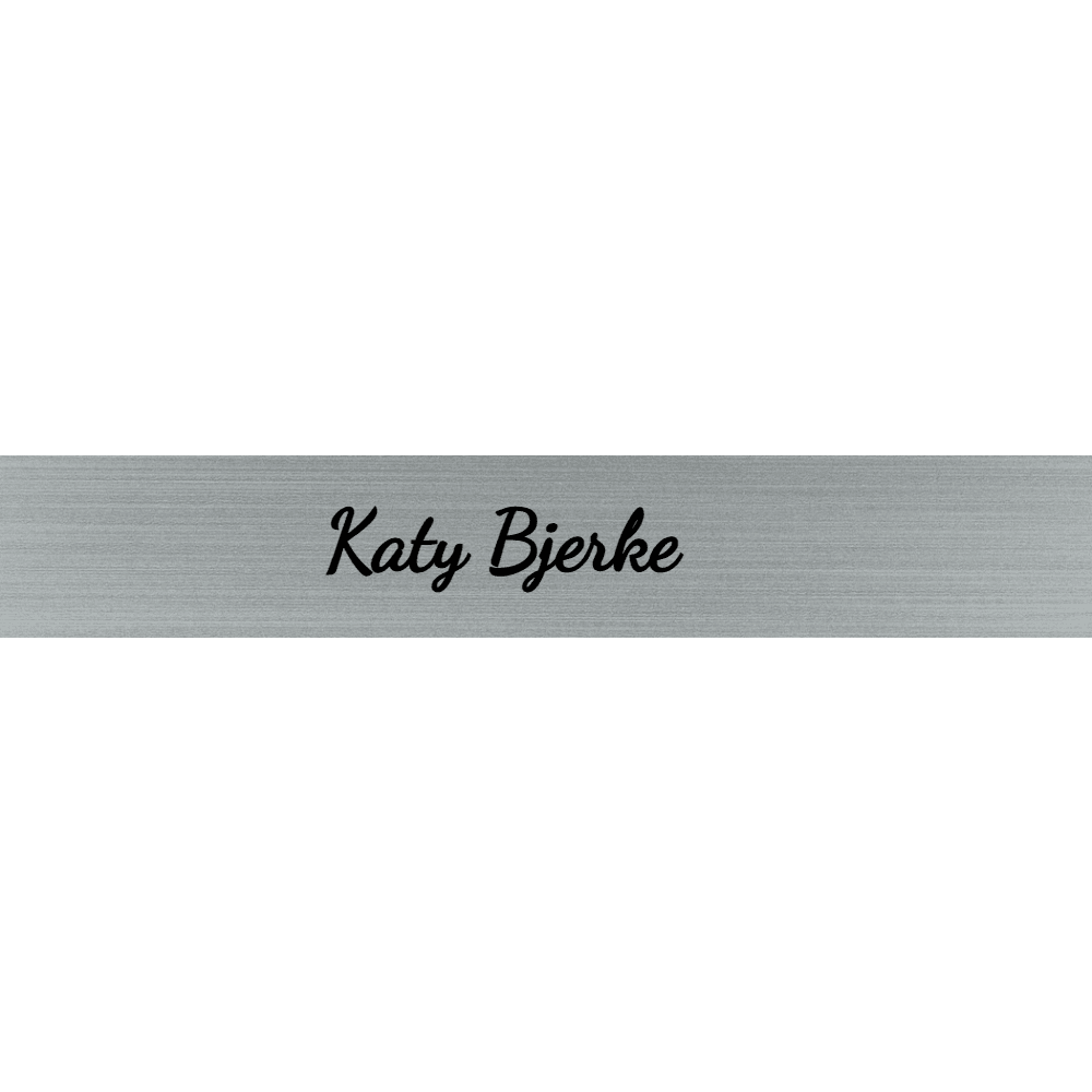 1 x 6 Engraved Wall Name Plate - Customer's Product with price 6.50 ID EU8dWihmfIBY2fsH2YVQea-R
