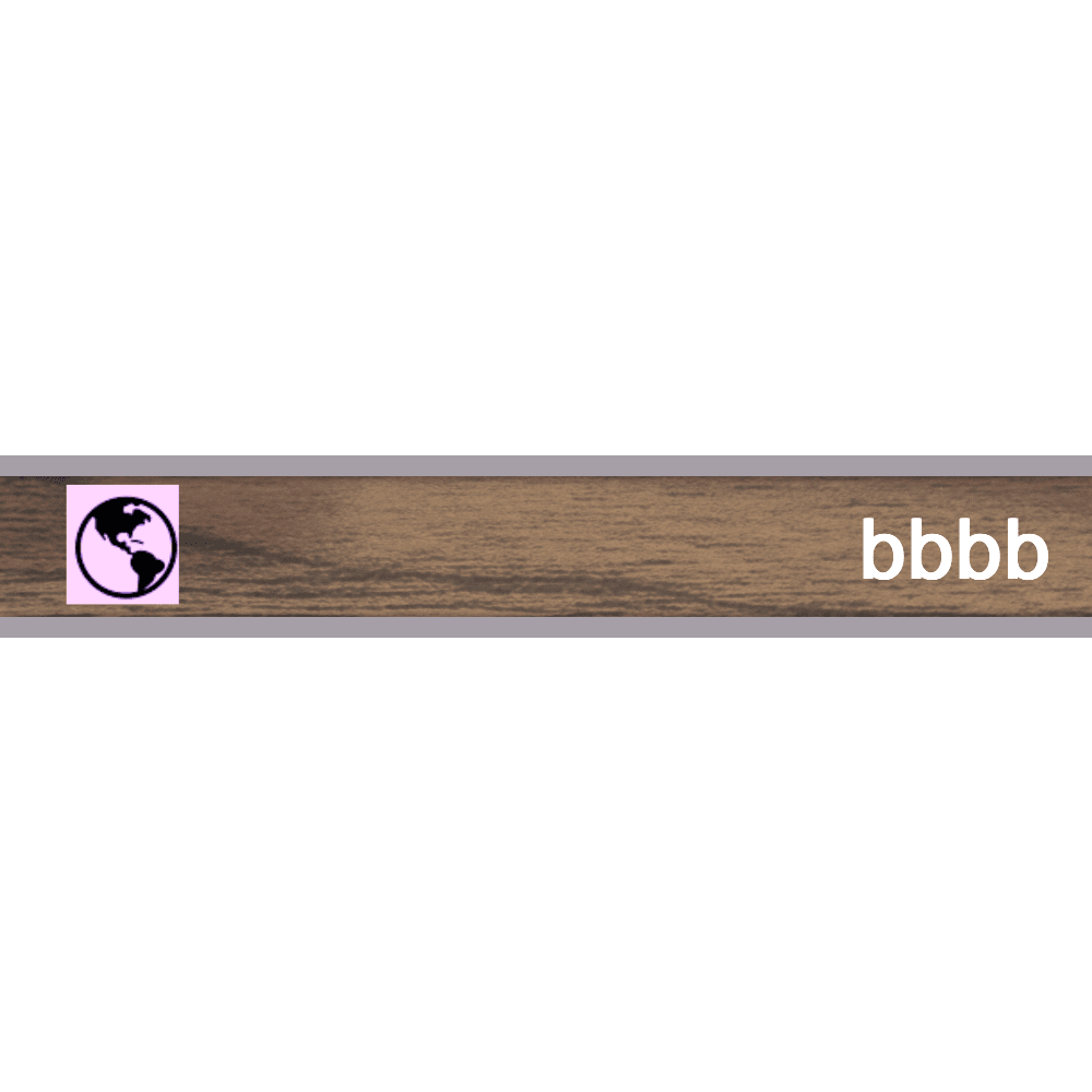 1 x 6 Engraved Wall Name Plate - Customer's Product with price 20.00 ID eMfc_68U6Mcg9RecN8MvawbO
