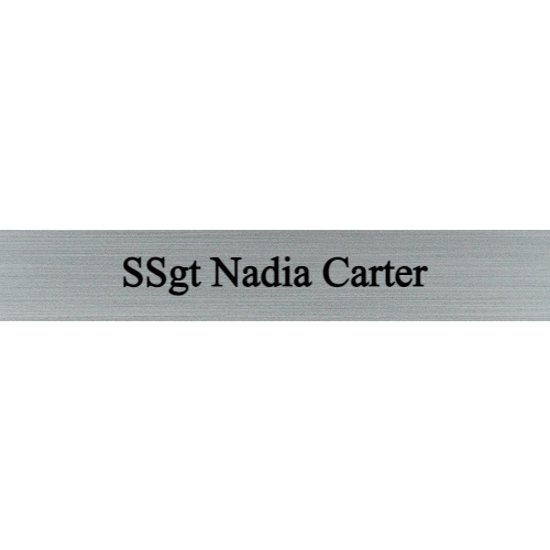 1 x 6 Engraved Wall Name Plate - Customer's Product with price 6.50 ID UrMLBp2izYUHN_p5Ir5QQAuP