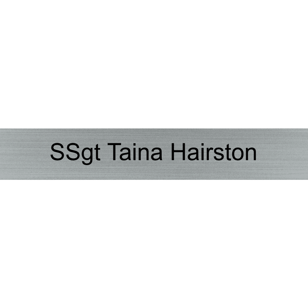 1 x 6 Engraved Wall Name Plate - Customer's Product with price 6.50 ID bB13q-lIUyO0vaO5FSRO602Y