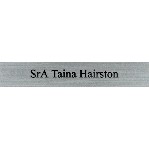 1 x 6 Engraved Wall Name Plate - Customer's Product with price 6.50 ID dIqKgvi0fma_xB29npUN2vE4
